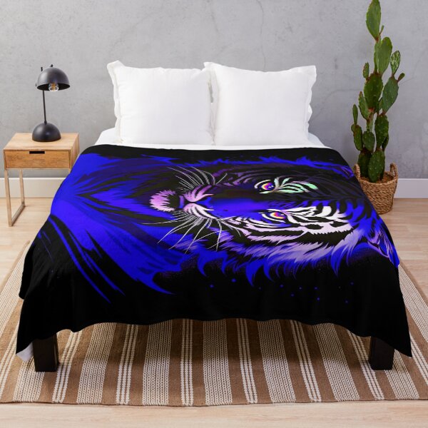 Item preview, Dark Blue Tiger Starlight Art designed and sold by MindWave THC.