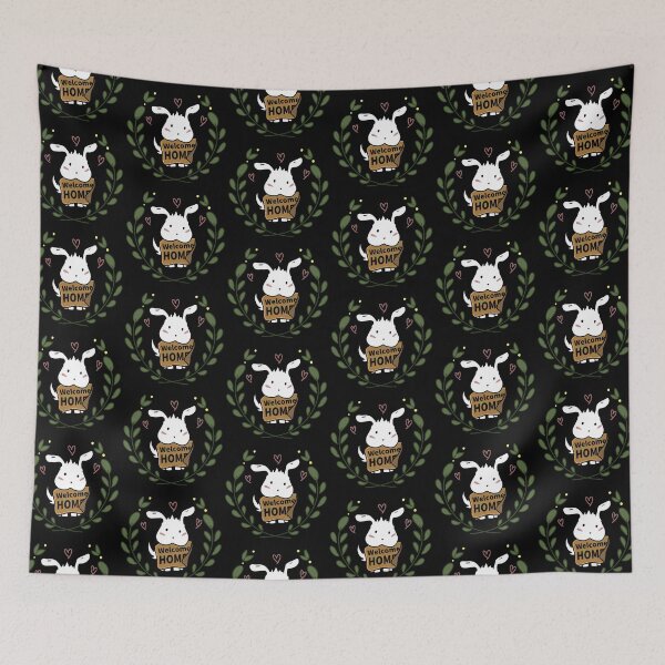 Item preview, ROULO welcome HOME Black designed and sold by UgaMaru.