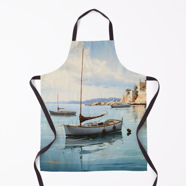 Item preview, A Boat In The Mediterranean designed and sold by alacaz.