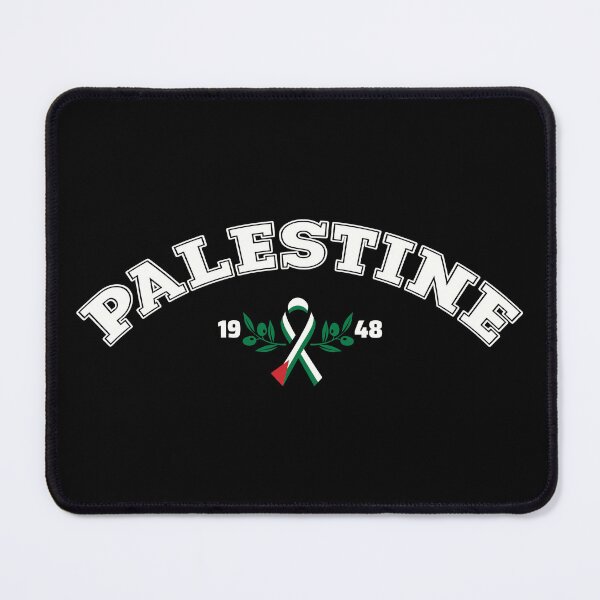Item preview, Palestinian Olive Symbol of Resistance for Peace Palestine 1948 Map -wht designed and sold by Hurriyyatee.
