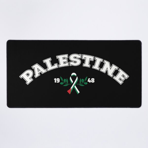 Item preview, Palestinian Olive Symbol of Resistance for Peace Palestine 1948 Map -wht designed and sold by Hurriyyatee.