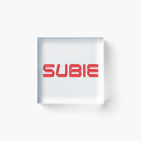 Item preview, SUBIE designed and sold by DomGDesign.
