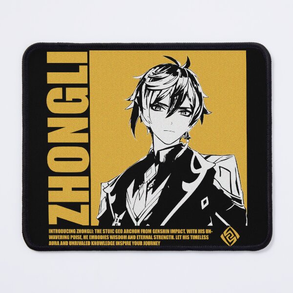 Item preview, Zhongli Geo Genshin Impact designed and sold by pagan-mouse.