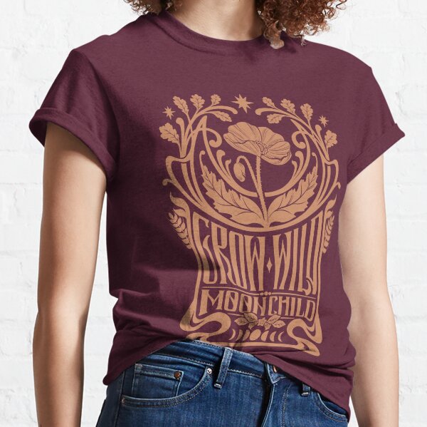 GROW WILD - POPPY Classic T-Shirt