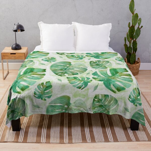 Item preview, Lindas hojas, monstera designed and sold by TalkingWallsGe.