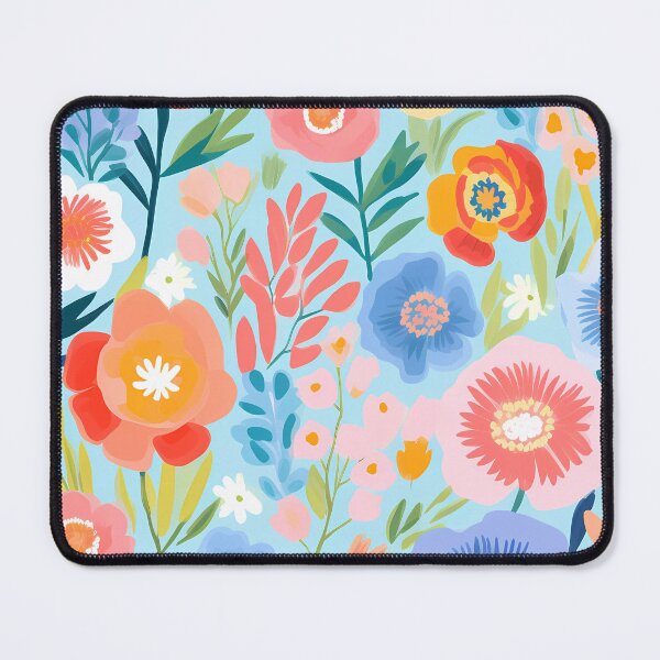 Item preview, boho design abstract oil painting flower 23 designed and sold by UnaWu533.