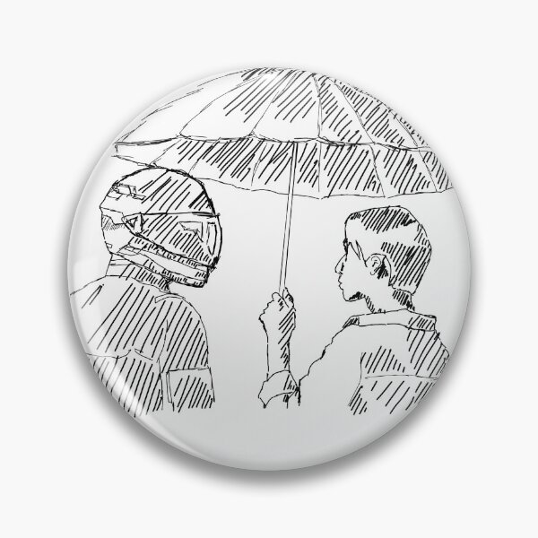 Item preview, Rain and Phayu in the rain designed and sold by DangerousDesign.