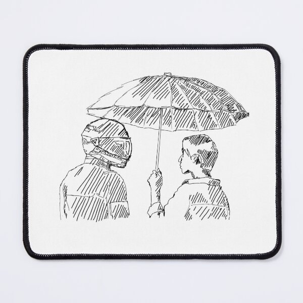 Item preview, Rain and Phayu in the rain designed and sold by DangerousDesign.