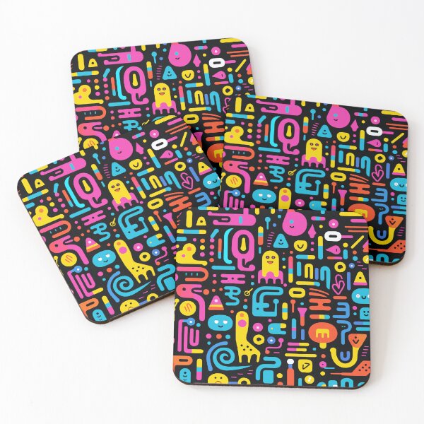 Item preview, neon doodle designed and sold by spechtigel.