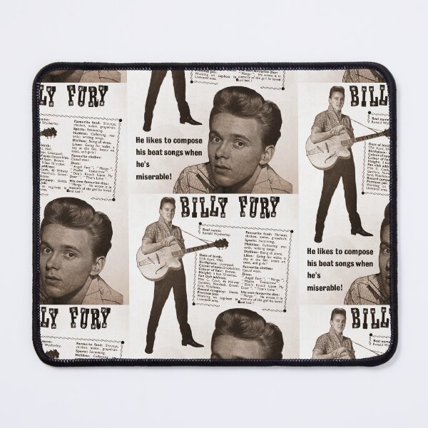 Item preview, Billy Fury 1960 designed and sold by SmARTNiki.