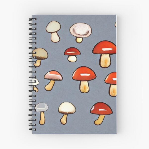 Item preview, Red cap murshrooms grey backround designed and sold by melridger.