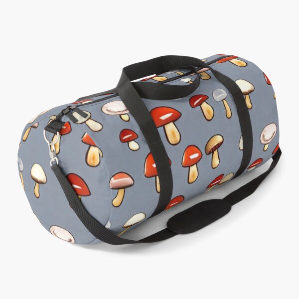 Item preview, Red cap murshrooms grey backround designed and sold by melridger.