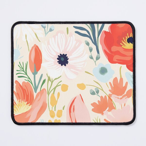 Item preview, boho design abstract oil painting flower 24 designed and sold by UnaWu533.