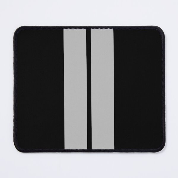 Item preview, Racing Stripes (Silver on black) designed and sold by STUDIO-72.