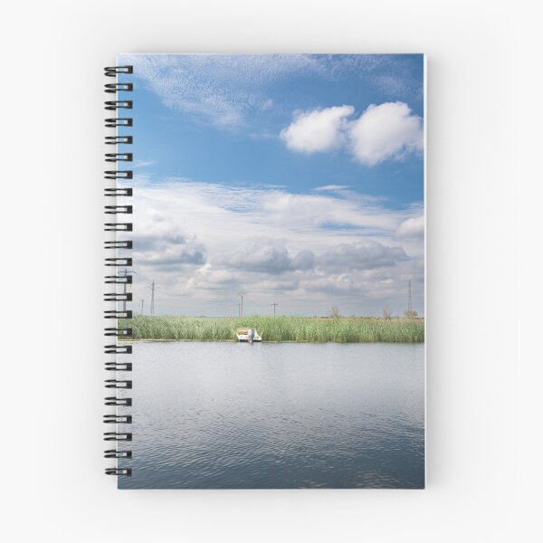 Item preview, Lonely boat on Danube designed and sold by OriginalShots.