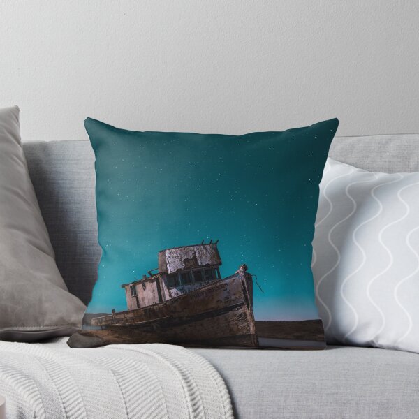 Item preview, The Point Reyes Shipwreck Under a Blue Clear Night Sky designed and sold by chillchar1234.