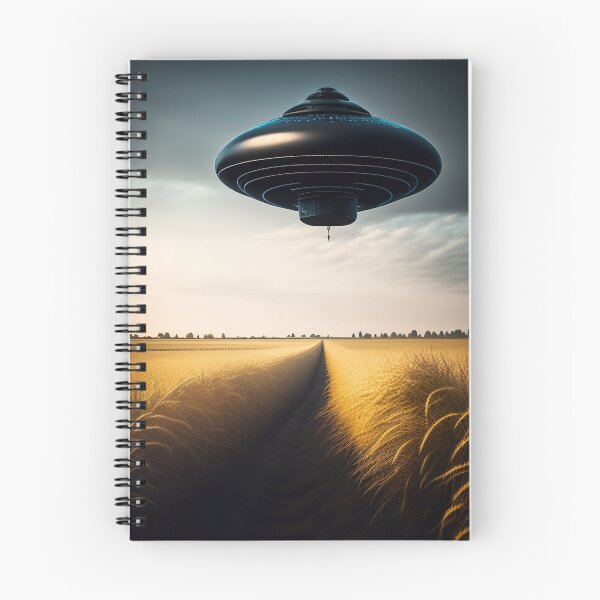 Item preview, UFO in a wheat field designed and sold by DustinVinyl.