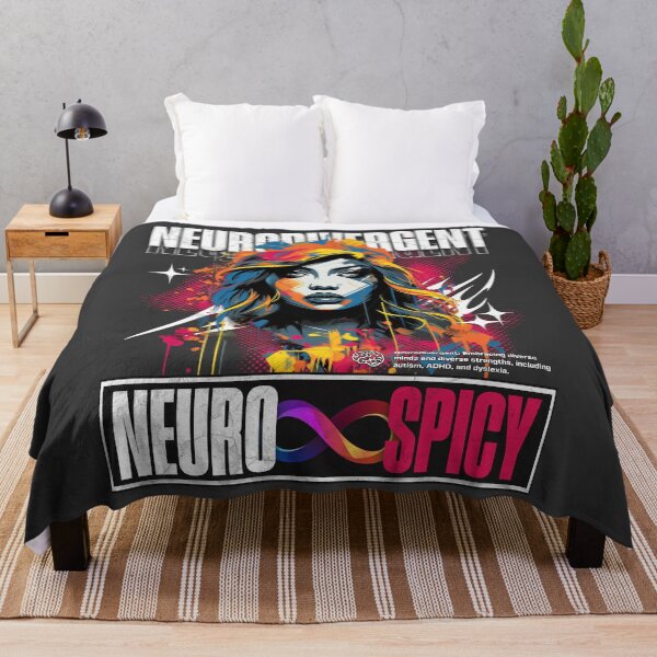 Item preview, Neurospicy: For the Neurodivergent and Proud designed and sold by DreamBlazeStu.