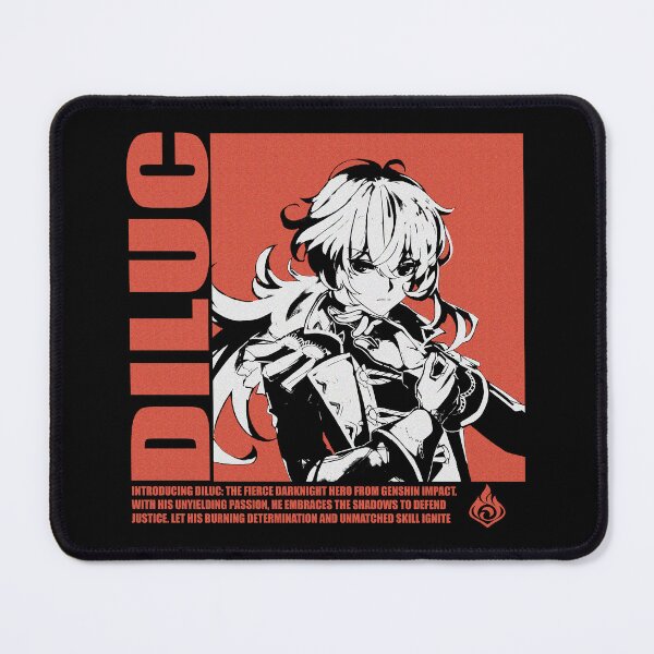 Item preview, Diluc Pyro Genshin Impact  designed and sold by pagan-mouse.