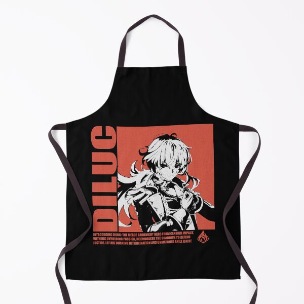 Item preview, Diluc Pyro Genshin Impact  designed and sold by pagan-mouse.