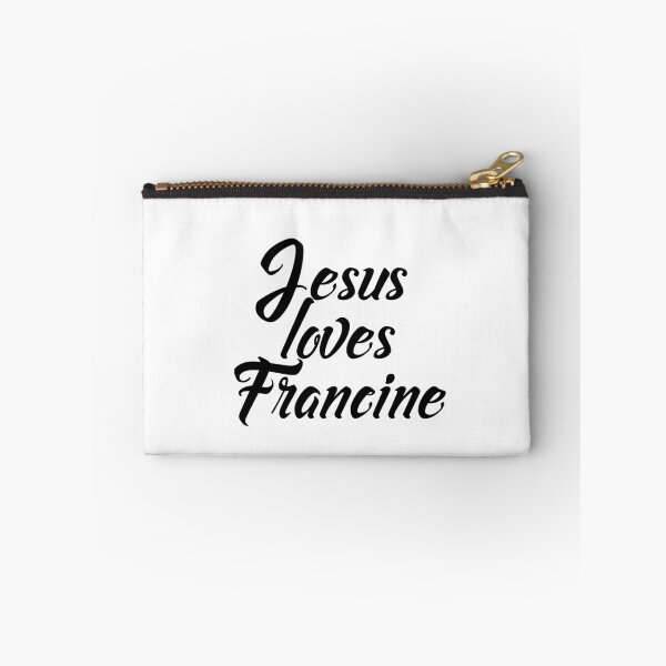 Item preview, Jesus loves Francine designed and sold by Shalomjoy.