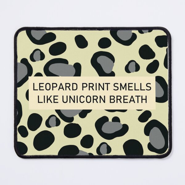 Item preview, Leopard Print Smells Like Unicorn Breath designed and sold by montville-art.
