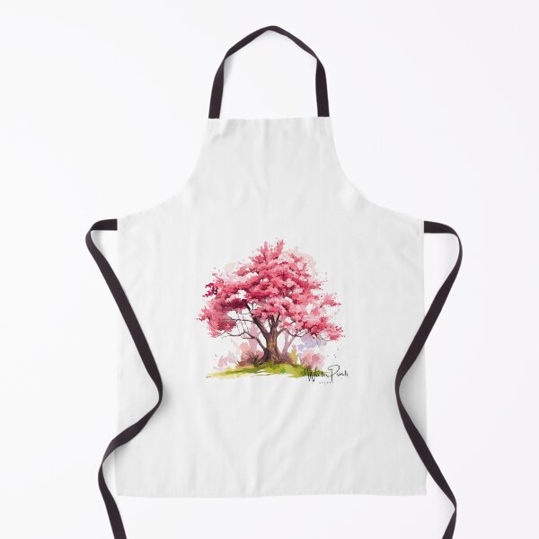 Item preview, Watercolor Japanese Cherry designed and sold by Waterprintscomp.