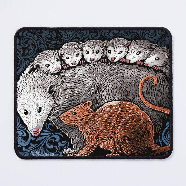 Item preview, Opossum and Rat designed and sold by Ty Meier.
