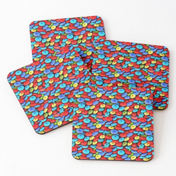 Item preview, Japanese umbrellas pattern designed and sold by spoo-art.