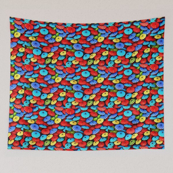 Item preview, Japanese umbrellas pattern designed and sold by spoo-art.