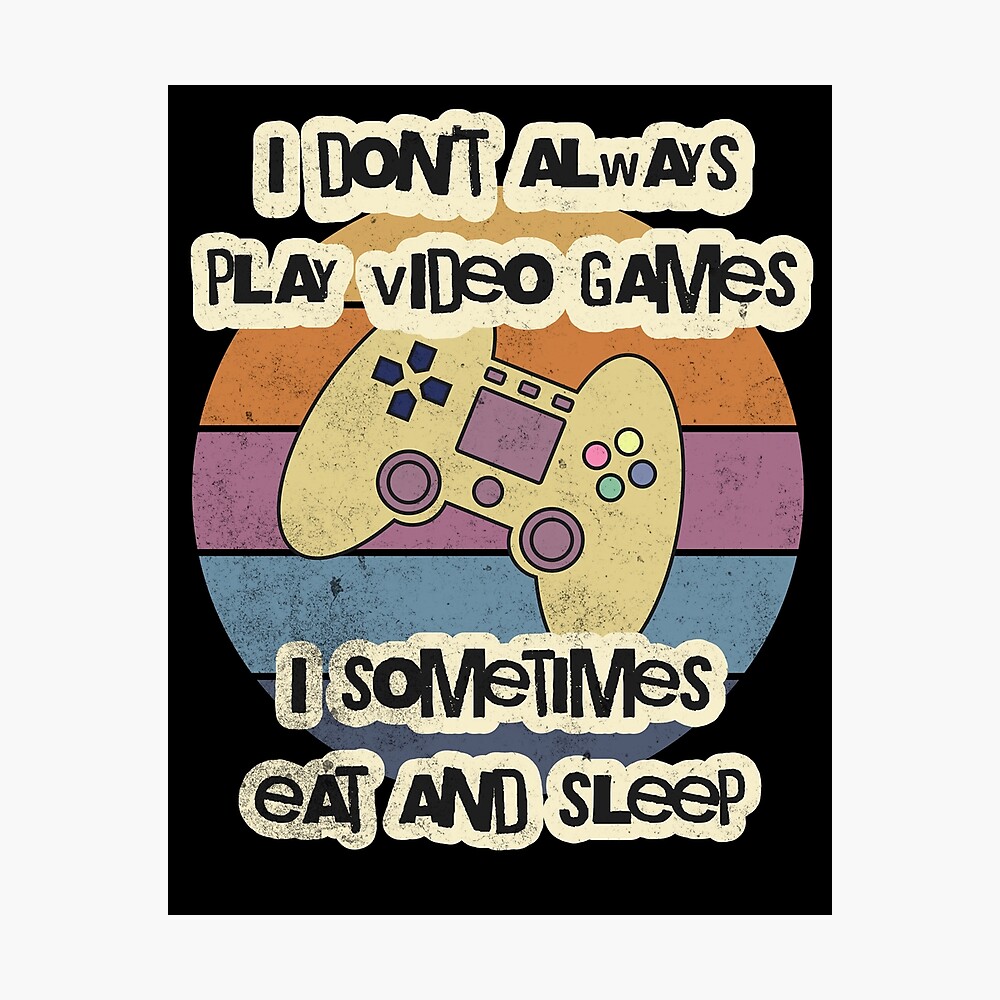 Video games Poster