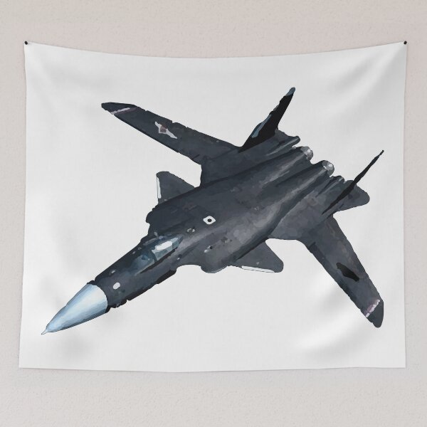Item preview, Sukhoi Su 47 Berkut Fighter Jet Russian Air Force Front side designed and sold by AfterburnerOne.