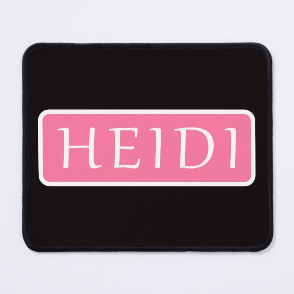 Item preview, Heidi Girls Name designed and sold by Jeallan Designs.