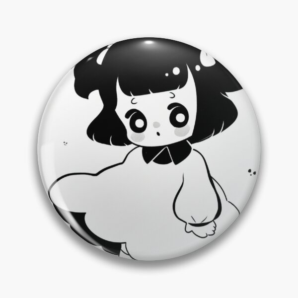Item preview, Little Girl with Ghost Sticker designed and sold by 2ndSept.