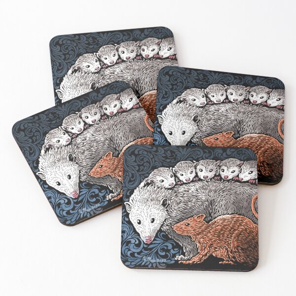 Item preview, Opossum and Rat designed and sold by Ty Meier.