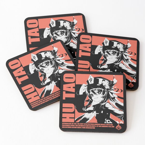 Item preview, Hu Tao Pyro Genshin Impact  designed and sold by pagan-mouse.