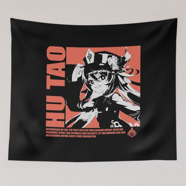 Item preview, Hu Tao Pyro Genshin Impact  designed and sold by pagan-mouse.