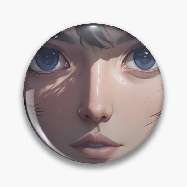 Item preview, Blue Eyed Anime Beauty designed and sold by digitallyyour.