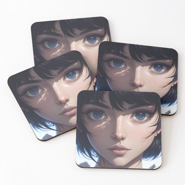Item preview, Blue Eyed Anime Beauty designed and sold by digitallyyour.