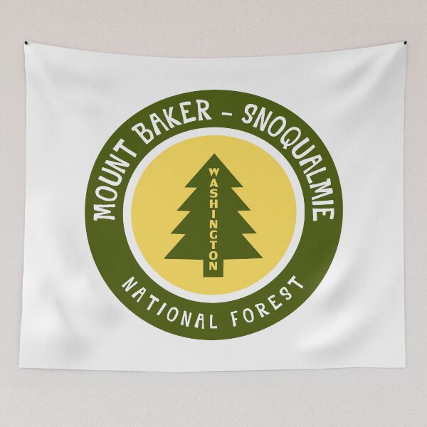 Item preview, Mount Baker-Snoqualmie National Forest Washington Tree designed and sold by bivenart.
