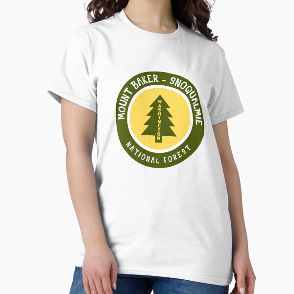 Artikel-Vorschau von Mount Baker-Snoqualmie National Forest Washington Tree, designt und verkauft von bivenart.