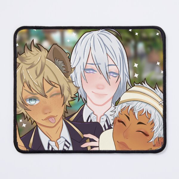 Item preview, Kalim, Ruggie and Silver sticker designed and sold by Rinranron.