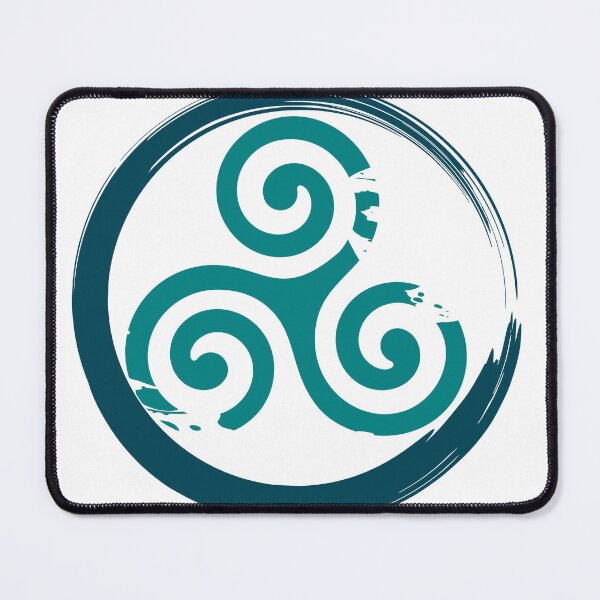 Item preview, triskel brush designed and sold by Samantha Mury.