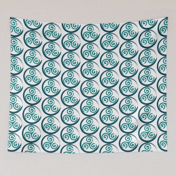 Item preview, triskel brush designed and sold by Samantha Mury.