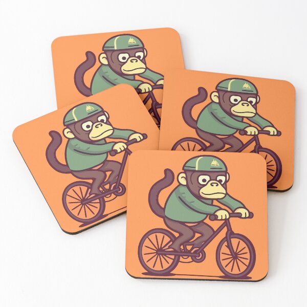 Item preview, Monkey On Bike designed and sold by Amir Faysal.