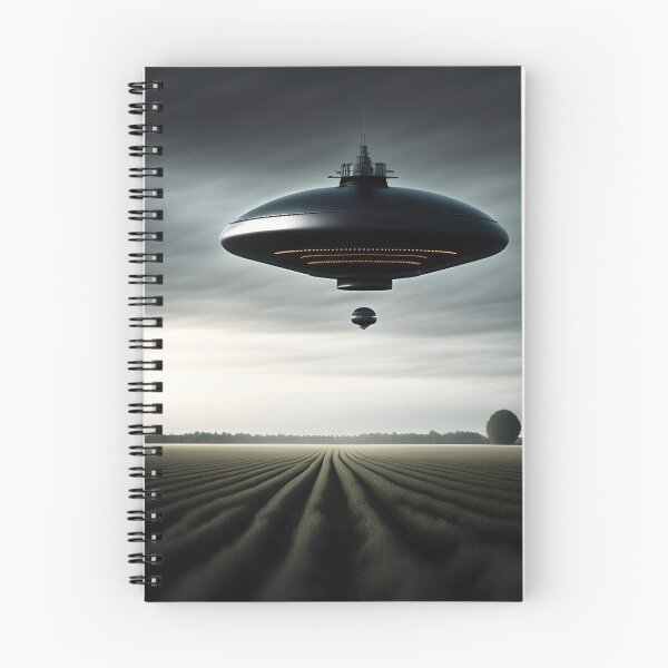 Artikelvorschau, UFO in einem Weizenfeld entworfen und verkauft von DustinVinyl.
