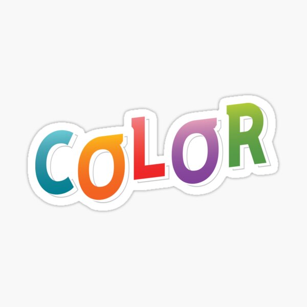 Color Yourself Stickers Redbubble - roblox wild savannah color script