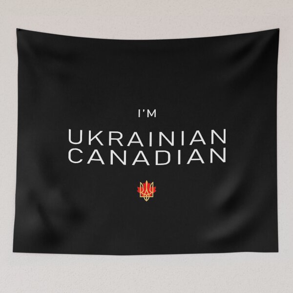 Item preview, I'm Ukrainian Canadian - Ukraine Trident Tryzub Canada Maple Leaf Symbols designed and sold by Aide.