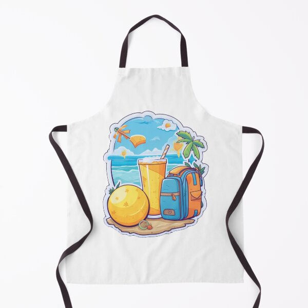 Artikelvorschau, Sommerliches Strandaufkleber-Design entworfen und verkauft von SmileshareShop.