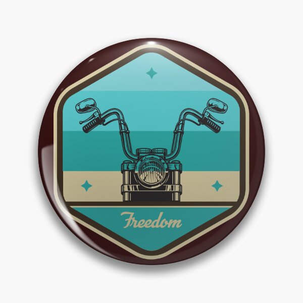 Item preview, Retro motorcycle freedom 50s bike designed and sold by PngParty.